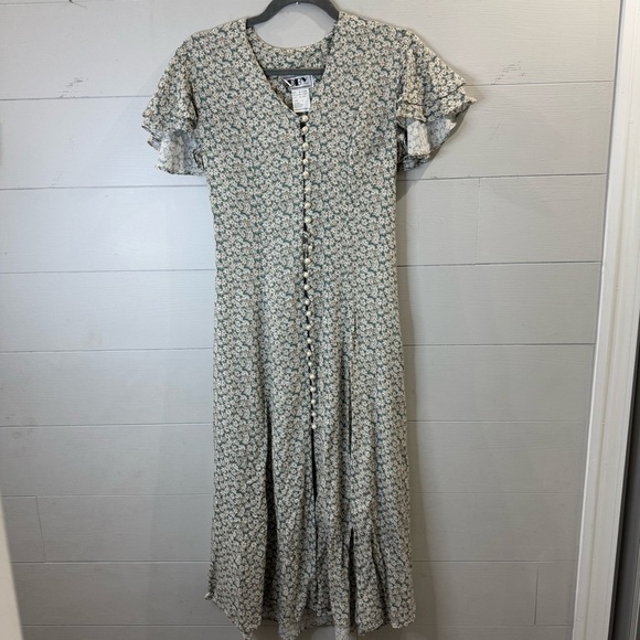 DBY Dresses & Skirts - DBY | Women’s Vintage 90’s Long Pearl Button Dress Size 3
